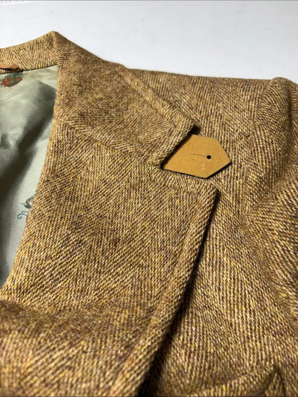 Vintage Wool Tweed Sport Coat